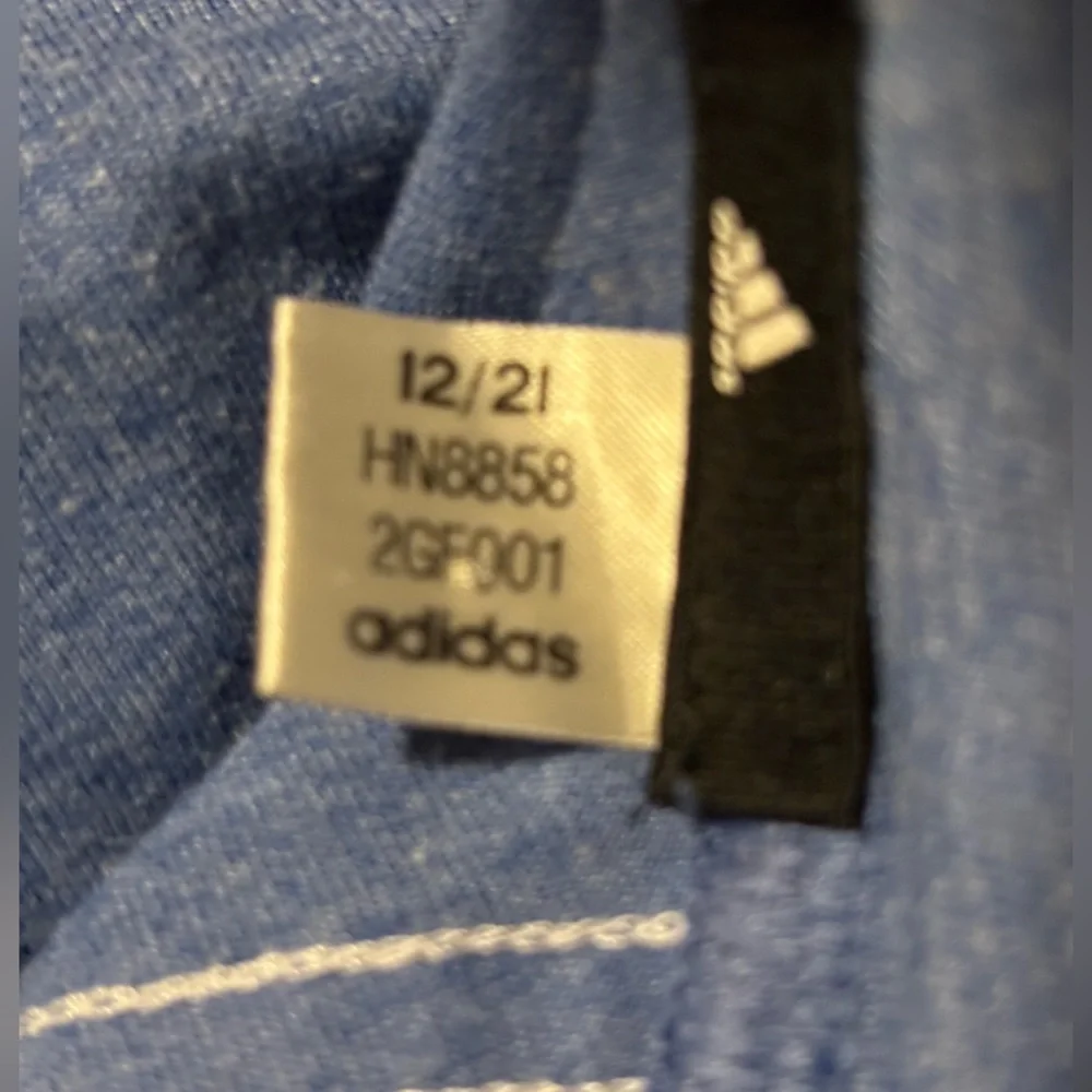 Adidas Blue Athletic Shirt Men’s Size Small